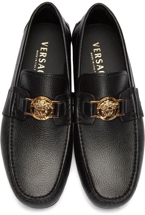 young Versace dress shoes men